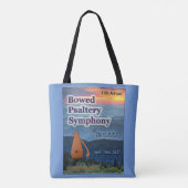 Tote Bag 11e Symphonie annuelle de la Psalterie Soudue Four (Dos)