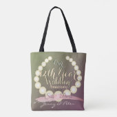 Tote Bag 12e anniversaire du Mariage PearlsTote (Dos)