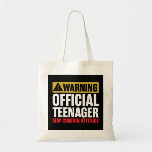 Tote Bag 13 Anniversaire Officiel Adolescent Garçon 13ans M (Devant)