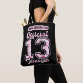 Tote Bag 13 ans officiels 13e anniversaire adolescent 13 an (De près)