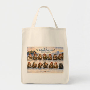 Tote Bag 13 lutins islandais de Noël en Islande