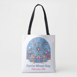 Tote Bag 14 février Journée de la grande roue