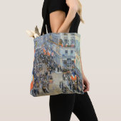 Tote Bag 14 juillet, rue Daunou par Childe Hassam (De près)