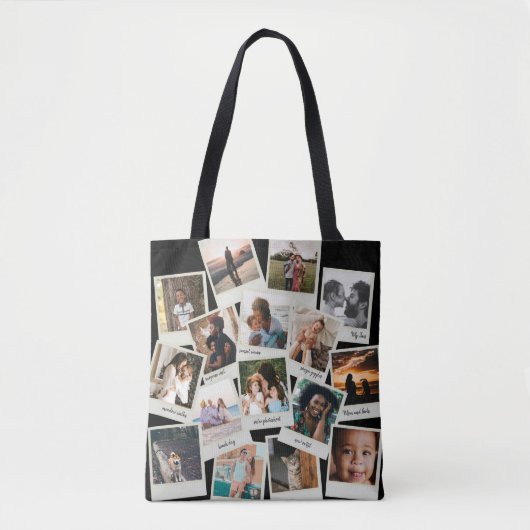 Tote Bag 16 photos Vintages (Devant)