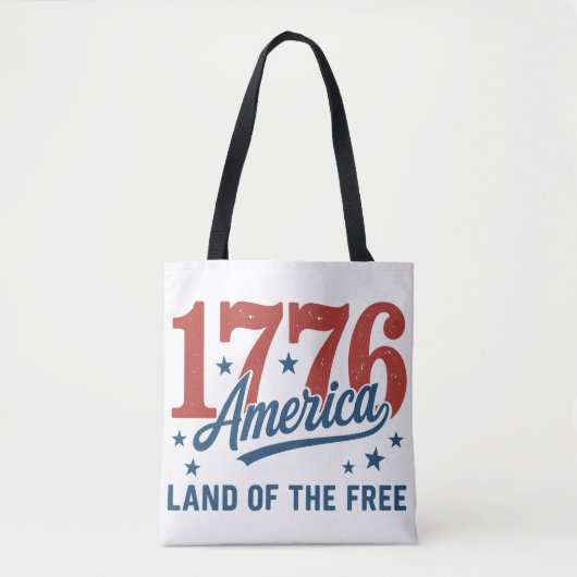 Tote Bag 1776 America's 250th Anniversary (Devant)