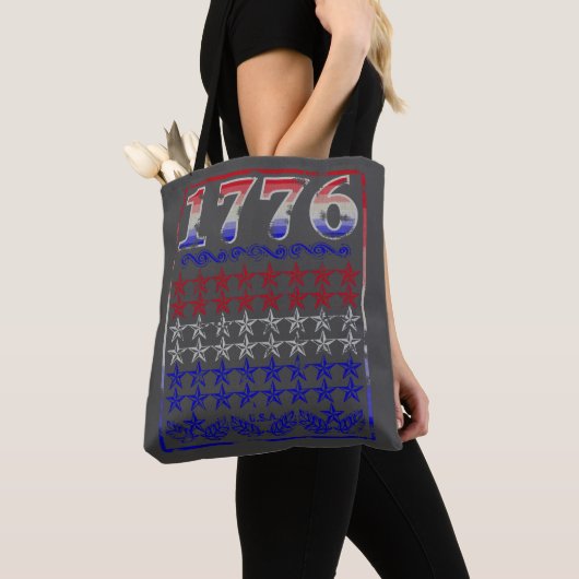 Tote Bag 1776 Étoiles (De près)