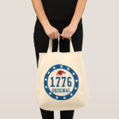 Tote Bag 1776 Original 4 July Badge (Devant (produit))