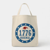 Tote Bag 1776 Original 4 July Badge (Dos)
