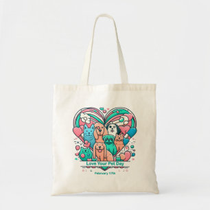Tote Bag 17 fév Love Your Pet Day