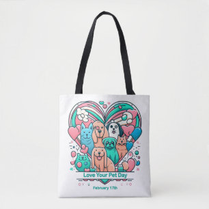 Tote Bag 17 fév Love Your Pet Day