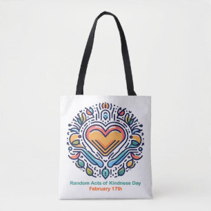 Tote Bag 17 février Journée des actes de bonté aléatoires