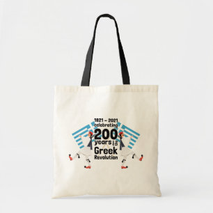 Tote Bag 1821-2021 célébrant 200 ans - Révolution grecque