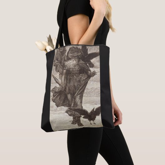 Tote Bag 1871 Odin, Dieu des norses de la sagesse (De près)