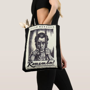 Tote Bag 1917 Camarades de travail, souvenez-vous !