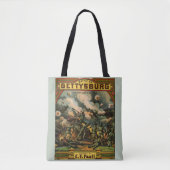 Tote Bag 1917 La bataille de Gettysburg partition (Devant)