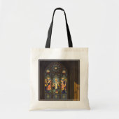 Tote Bag 1923 Affiche D'Une Église Avec Fenêtre En Verre Ti (Devant)
