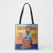 Tote Bag 1940 Smoky Jim's sweet potato crate étiquette (Devant)