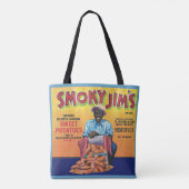 Tote Bag 1940 Smoky Jim's sweet potato crate étiquette (Dos)