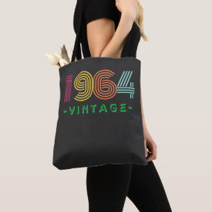 Tote Bag 1964 Vintage. Né en 1964 à 60 ans en 2024.