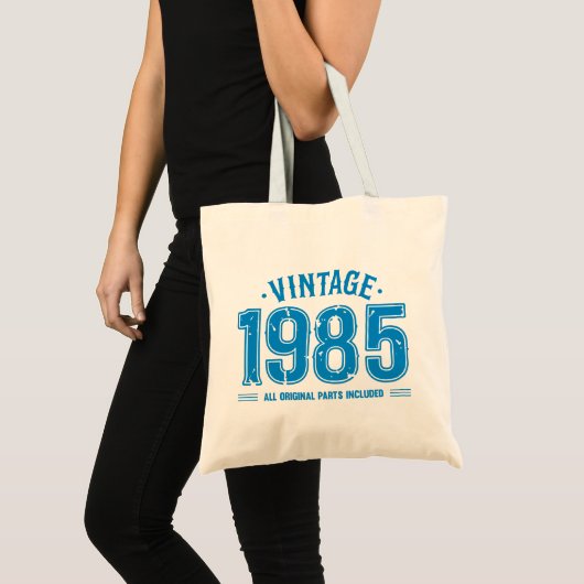 Tote Bag 1985 vintage (Devant (produit))