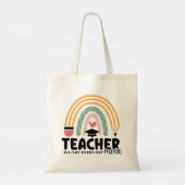 Tote Bag 1- Amusant mode enseignant cadeau d'enseignement p (Dos)