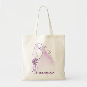 Tote Bag #1 demoiselle d'honneur Fourre-tout