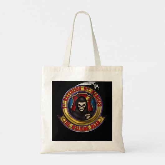 Tote Bag 1er Bataillon 9th Marines Walking Dead (Dos)