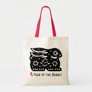 Tote Bag 2011 ans du cadeau de coupe de papier de lapin