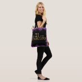 Tote Bag 21e anniversaire (Sur le modèle)