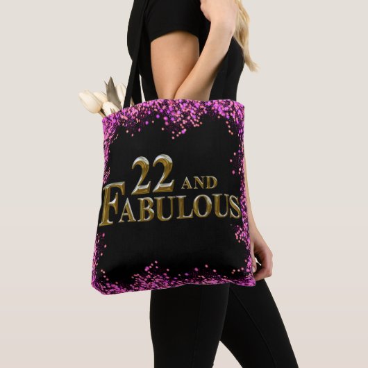 Tote Bag 22e anniversaire  (De près)