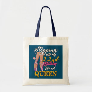 Tote Bag 22e anniversaire 22 ans Anniversaire Ballerina Dan