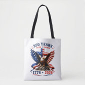 Tote Bag 250 ans de foi et de liberté (Devant)