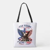 Tote Bag 250 ans de foi et de liberté (Dos)