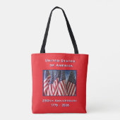 Tote Bag 250e anniversaire USA Patriotic Commemorative (Dos)