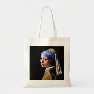 Tote Bag 2534-Johannes Vermeer Girl with a Pearl Earring
