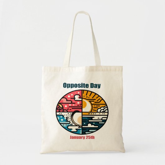 Tote Bag 25 janvier - Jour opposé (Devant)