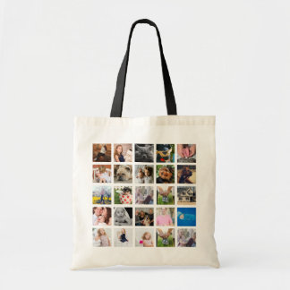 Tote Bag 25 photos carrées modernes