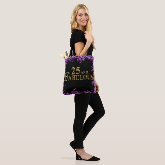 Tote Bag 25e anniversaire (Sur le modèle)