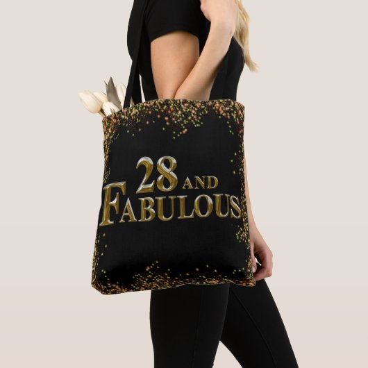 Tote Bag 28e anniversaire  (De près)