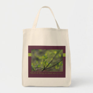 Tote Bag 2 Corinthiens 5:17 Voici, tout est fait nouveau