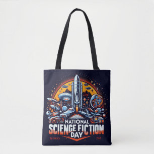 Tote Bag 2 janvier - Journée nationale de science fiction