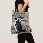 Tote Bag 2 Manchots (De près)