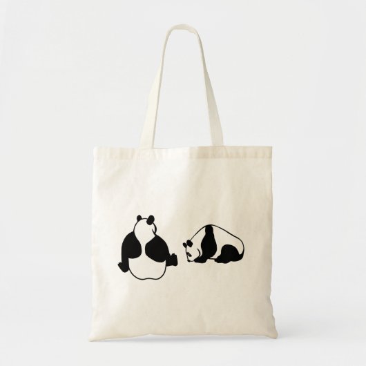 Tote Bag 2 pandas (Devant)
