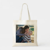 Tote Bag 2 photo personnalisée double face (Dos)