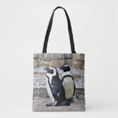 Tote Bag 2 pingouins (Devant)