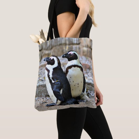 Tote Bag 2 pingouins (De près)
