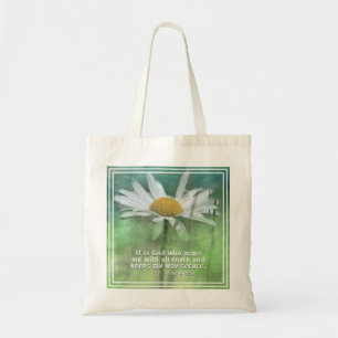 Tote Bag 2 Samuel 22:33 C'est Dieu qui m'arme avec force
