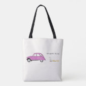 Tote Bag 2CV - le canard - la légende (Dos)