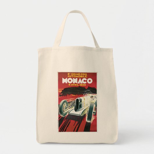 Tote Bag 2e Grand Prix Automobile de Monaco (Devant)