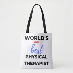 Tote Bag 2e meilleur physiothérapeute au monde 2